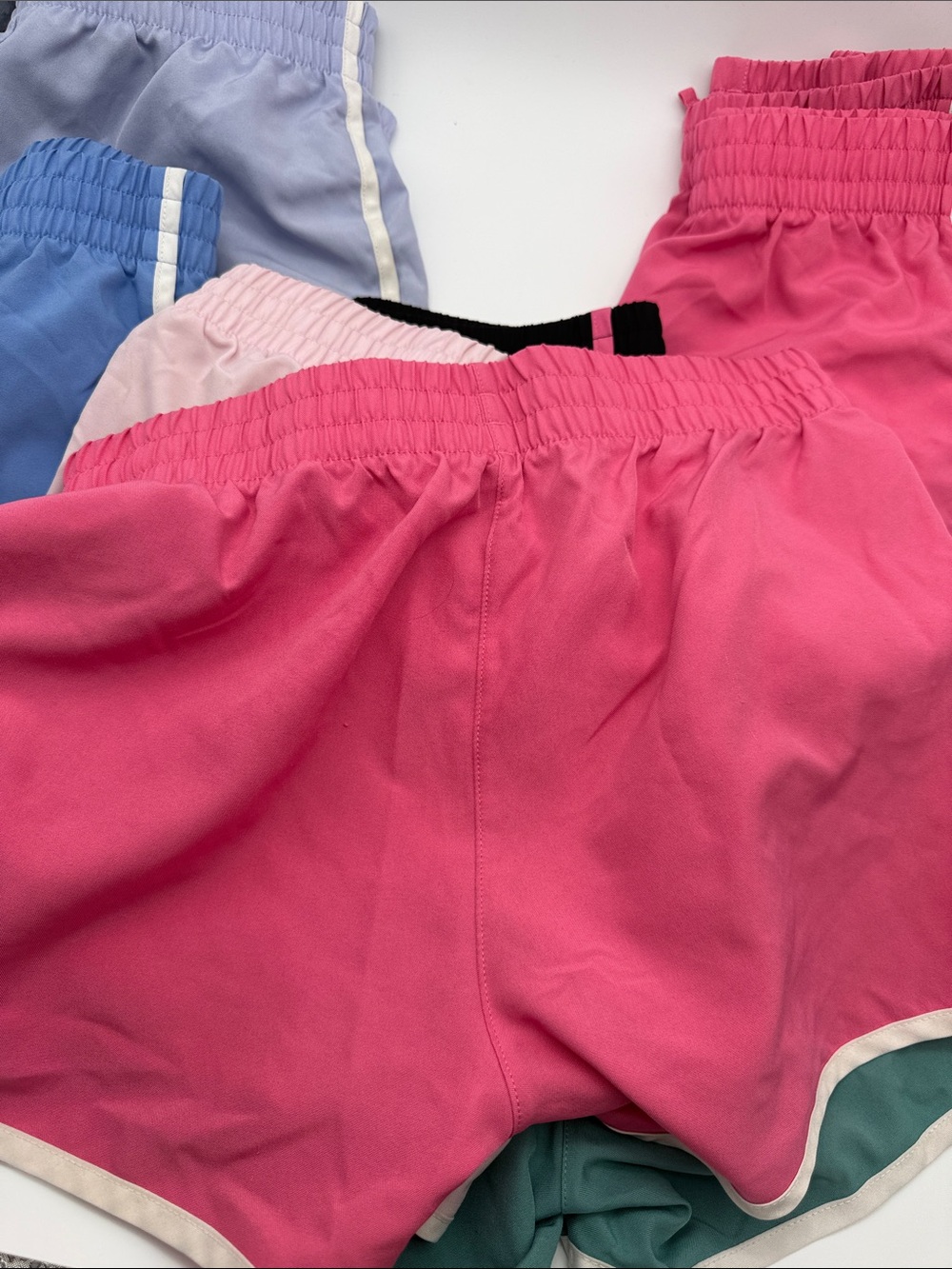Adidas Girls Size 14 Kids Large Athletic Shorts Lot of 7 - Picture 6 of 16